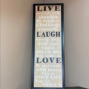 LIVE LAUGH LOVE - home/wall decor